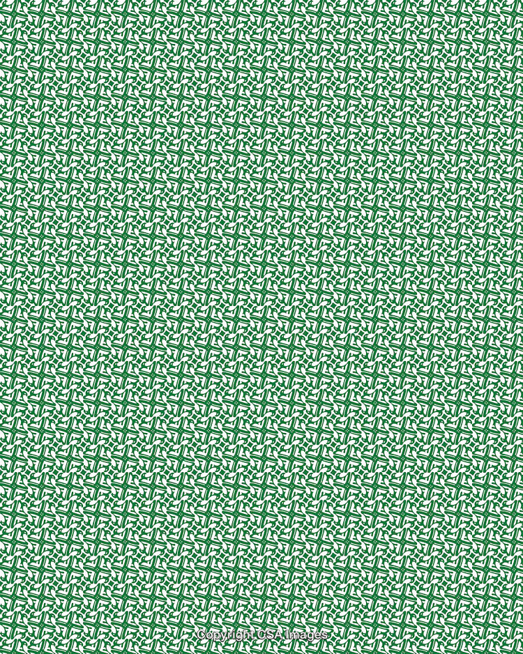 Green White Geometric Pattern Background With Repeating Shapes for Designs