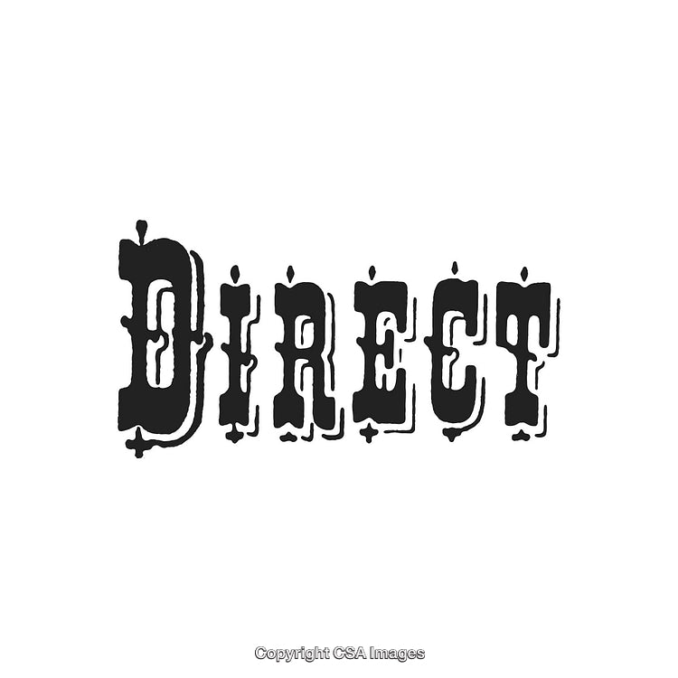 Vintage Style Text With Bold Typeface and Decorative Embellishments