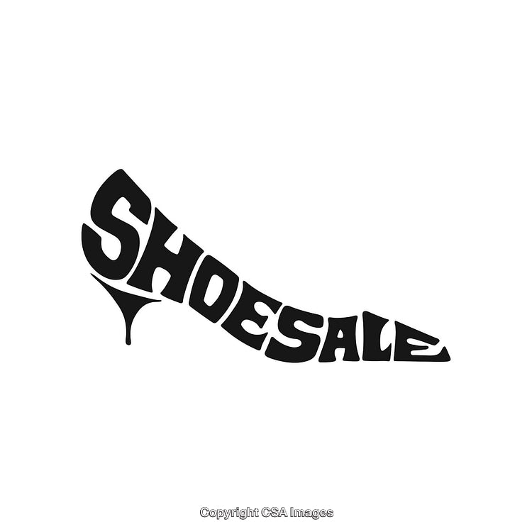 Creative Logo Inspired by Shoes and Fashion Featuring Whimsical Typography
