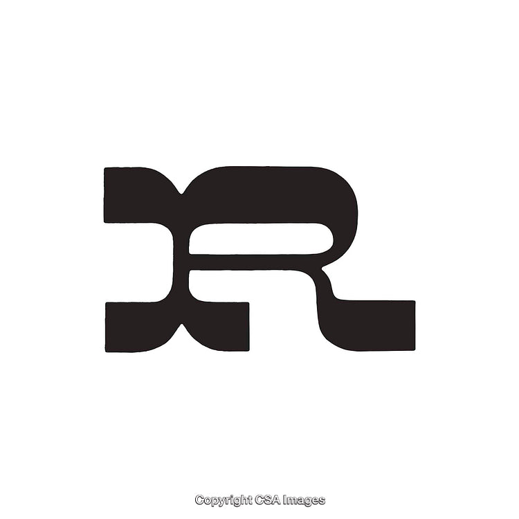 Stylized Monogram Design Featuring Unique Letter R Design Element