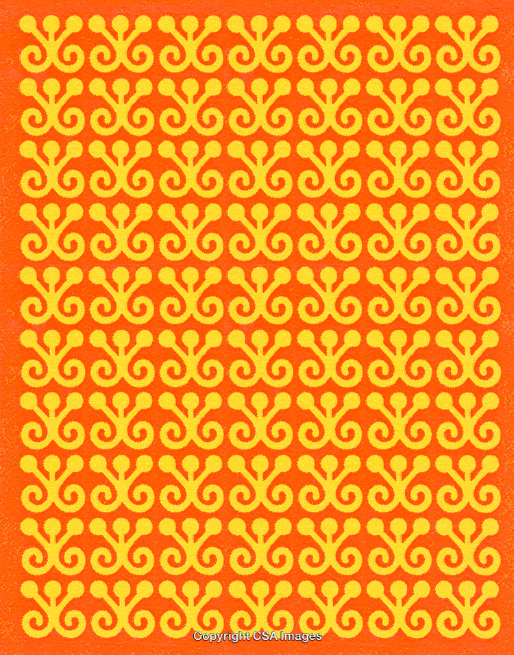 Yellow and Orange Pattern