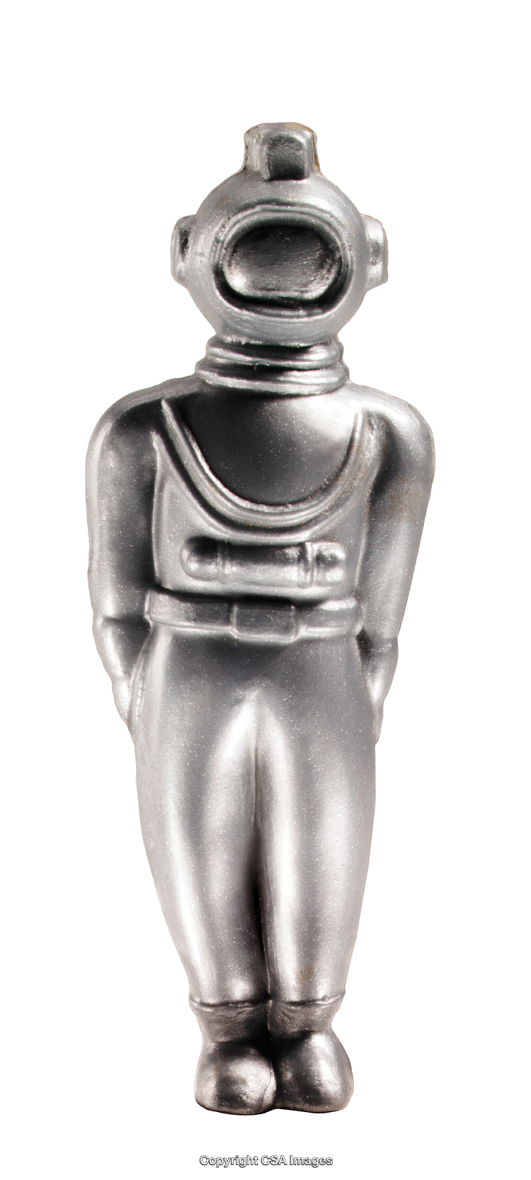 Vintage Diver Figurine in Full Diving Suit with Helmet