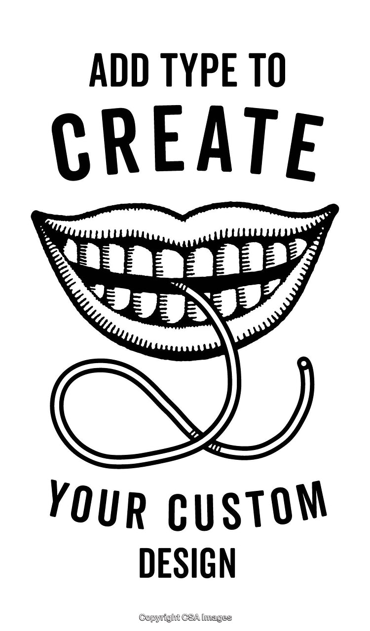 Mouth Eating Spaghetti Design Format
