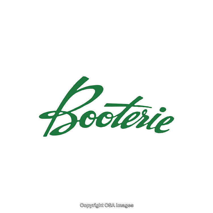 Stylized Green Script Text Logo Design on White Background