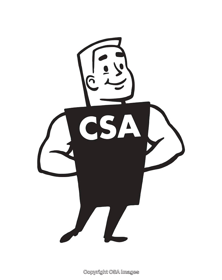 Black and White Cartoon Illustration of a Confident Male Character