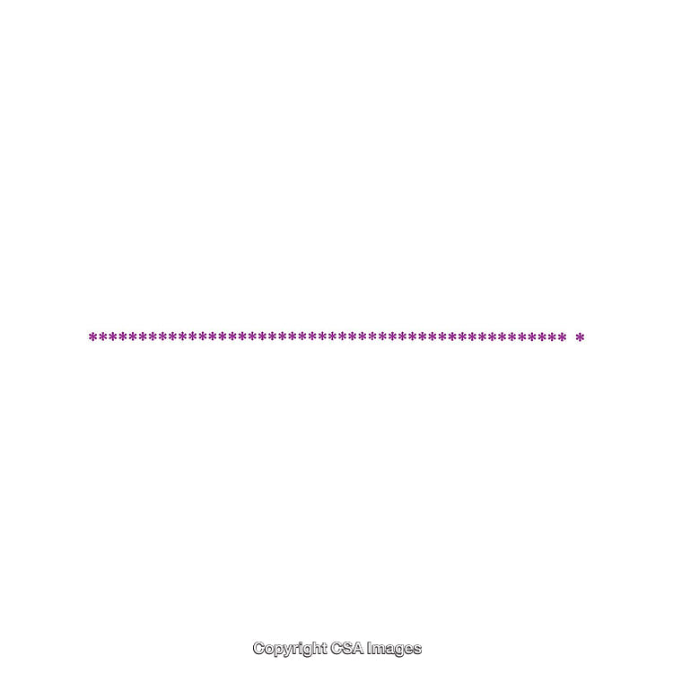 Minimalistic Purple Asterisk Border Pattern Isolated on White Background