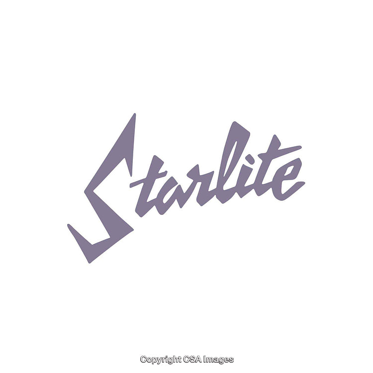 Retro-Style Starlite Logo Design with Bold Typography