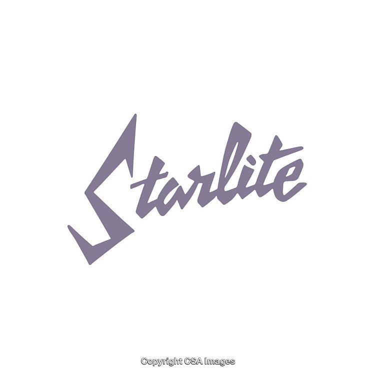 Retro-Style Starlite Logo Design with Bold Typography