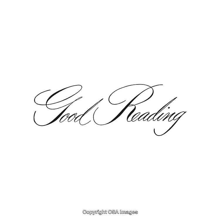 Elegant Calligraphy Reading Writing Inspiration Black Text