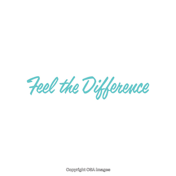 Minimalist Light Blue Script Text On White Background