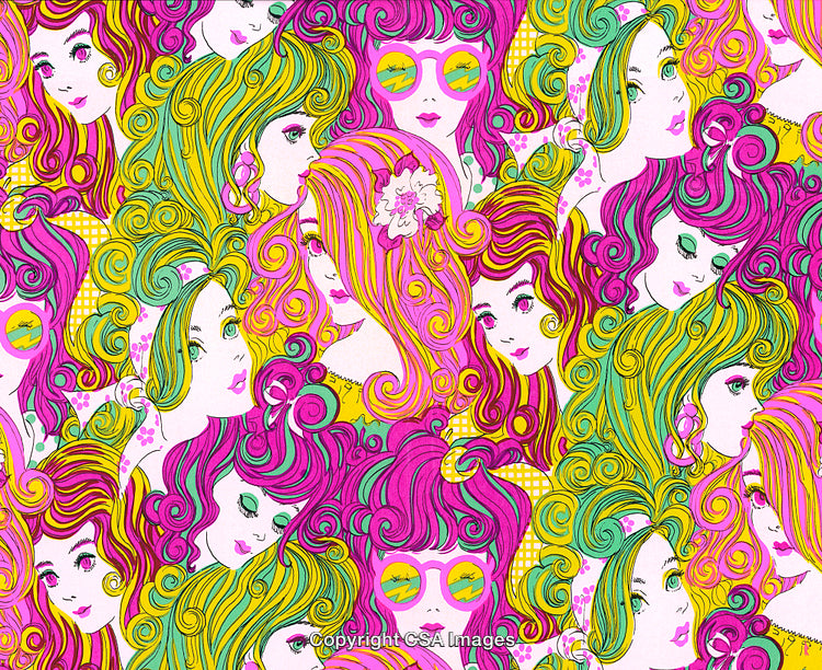 Mod Girls Pattern