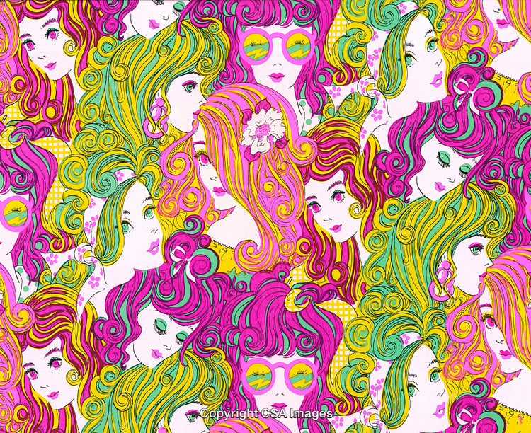 Mod Girls Pattern