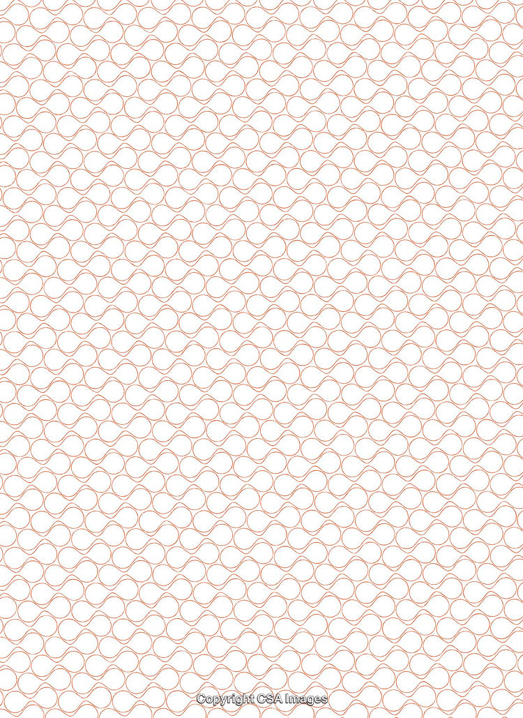 Minimalistic Circular Pattern Background in Subtle Orange Hue