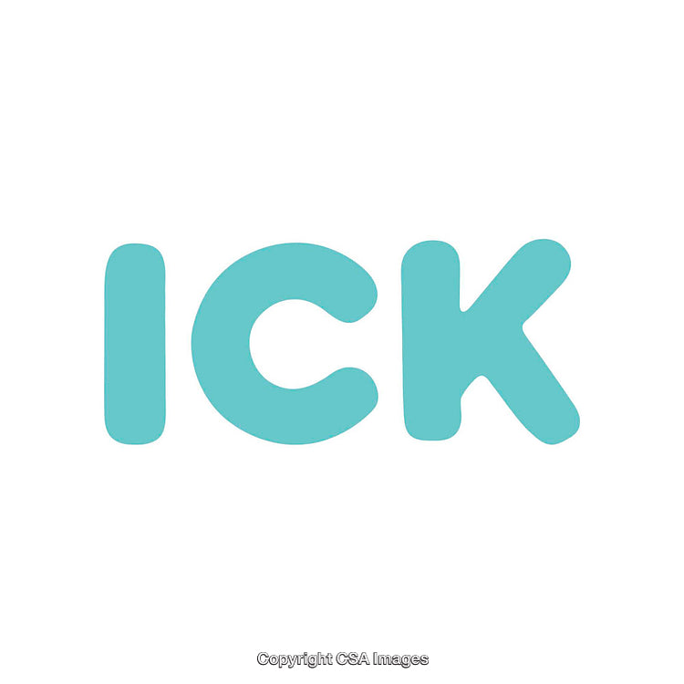 Bold Turquoise Lettering on a White Background for Graphic Design