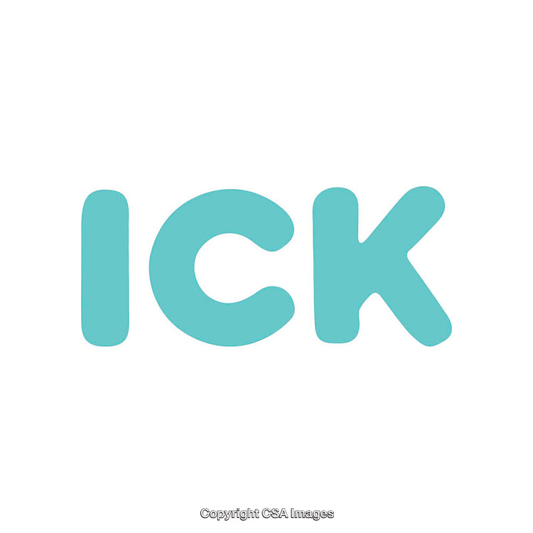 Bold Turquoise Lettering on a White Background for Graphic Design