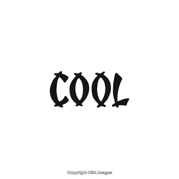 Creative Decorative Word with a Stylish Typographic Font Design