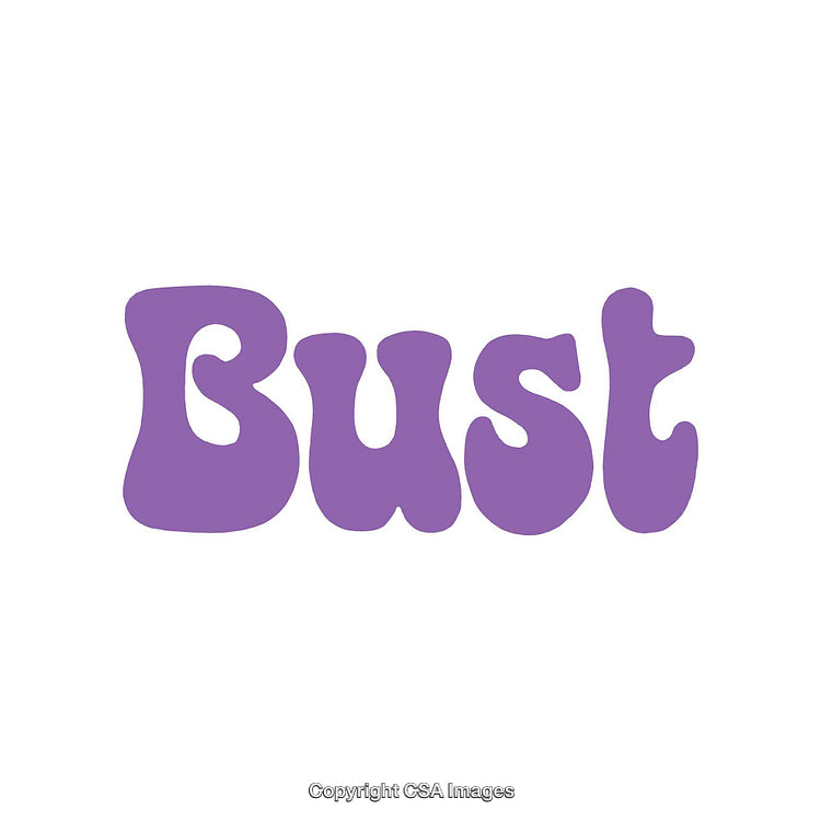 Purple Creative Word Design Featuring Artistic Typography on White Background
