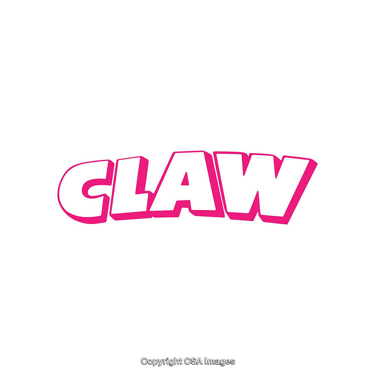 Bold Pink And White Text Design with Dynamic Appearance