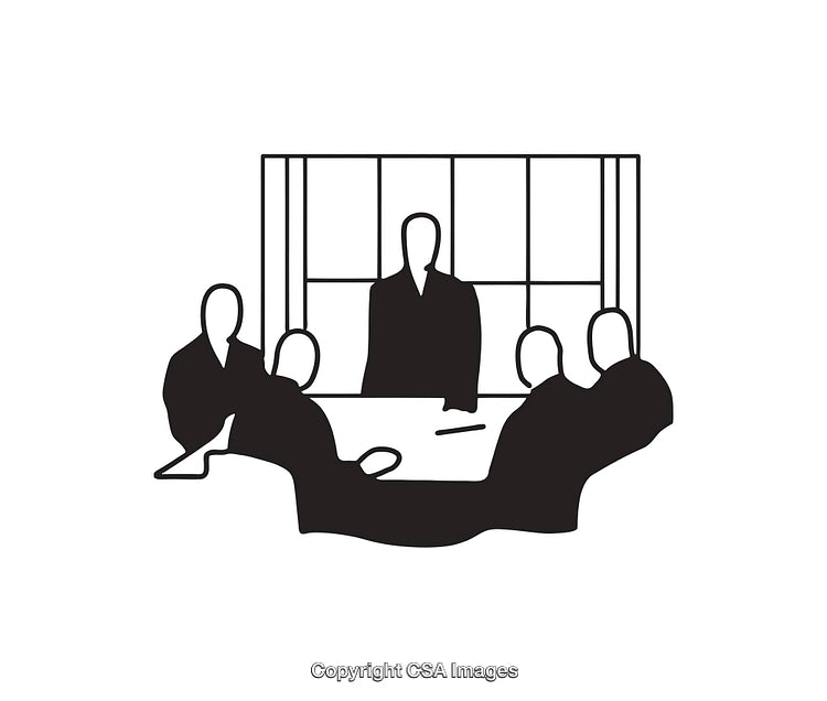 Vector Illustration of a Team in a Business Meeting Environment