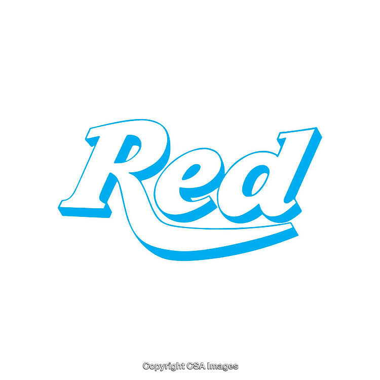 Classic Blue Logo Featuring White Background and Stylish Typeface Design