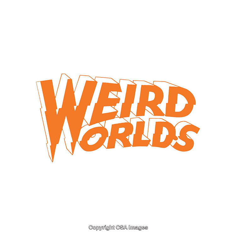 Bold Orange Stylized Text Design Featuring Dynamic Reflection