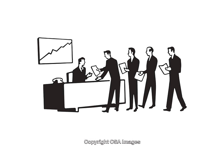 Businessmen in an Office Setting Engaged in a Professional Interaction