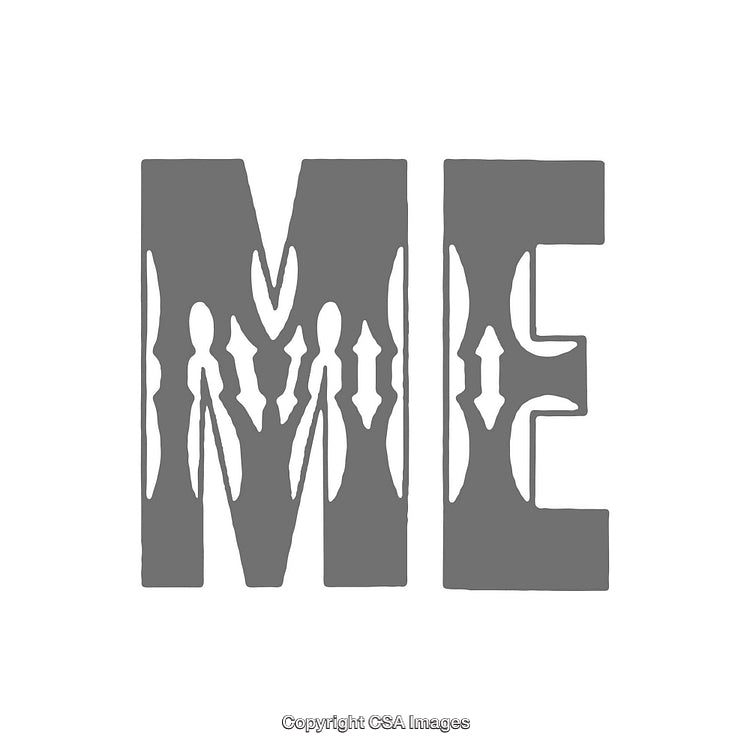 Creative Typography Art Featuring Stencil-Like Distressed Lettering Design