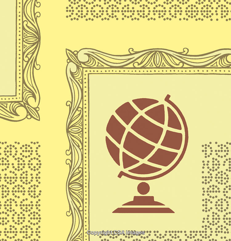 Globe and Frame