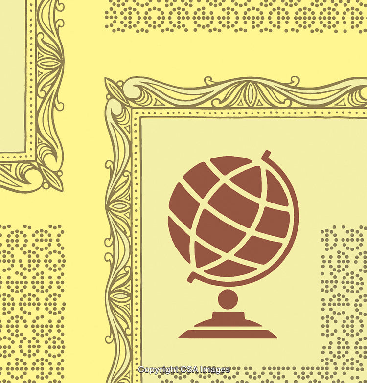 Globe and Frame