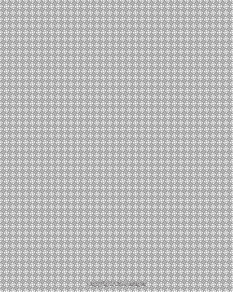 Geometric Black and White Pattern with Intricate Design Repetition