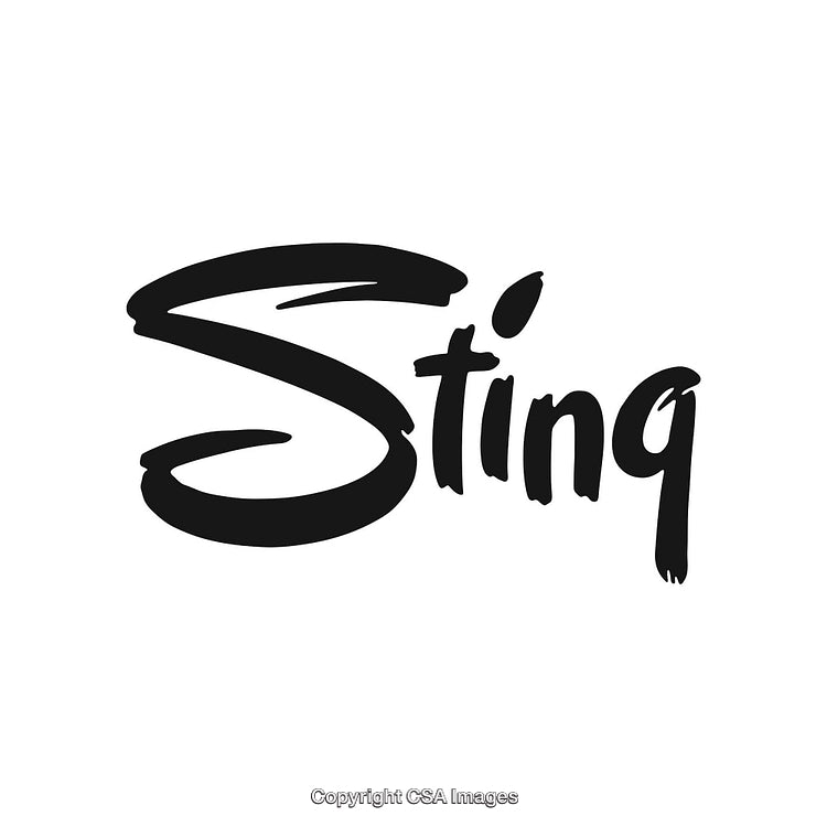 Creative Bold Text in Artistic Black Brushstroke Typography on White Background