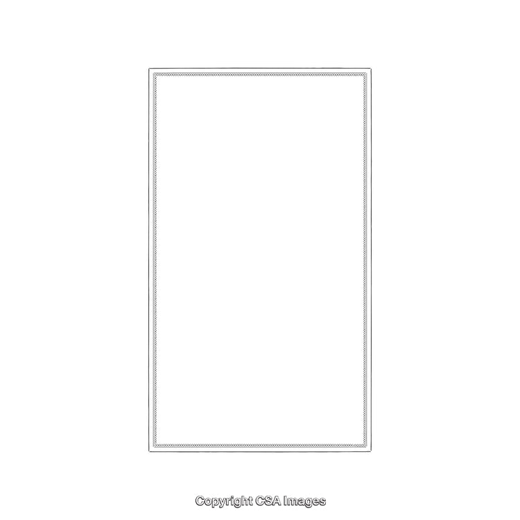 Simple Elegant Border With Minimalistic Design, Suitable for Formal Stationery