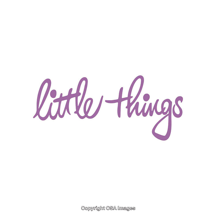 Elegant Purple Handwritten Text Highlighting Simple and Positive Message