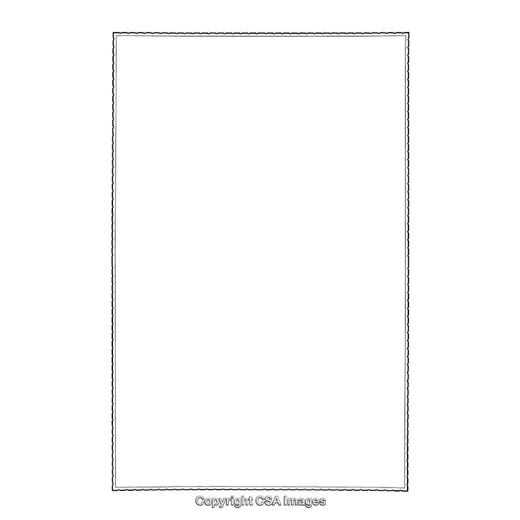 Black and White Rectangular Borders with Minimalist Design