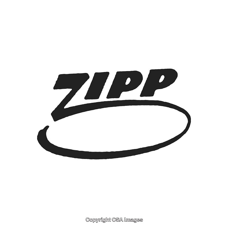 Black Stylized Logo Design with Text and Oval Accent