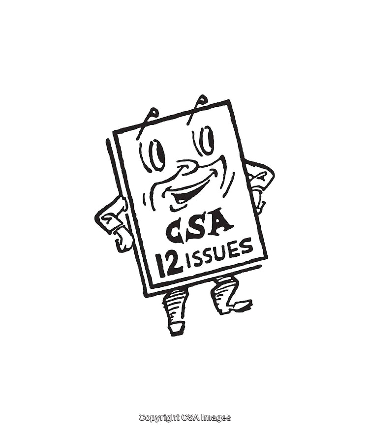 Whimsical Line Art Illustration of a Humorous Book Character With Legs