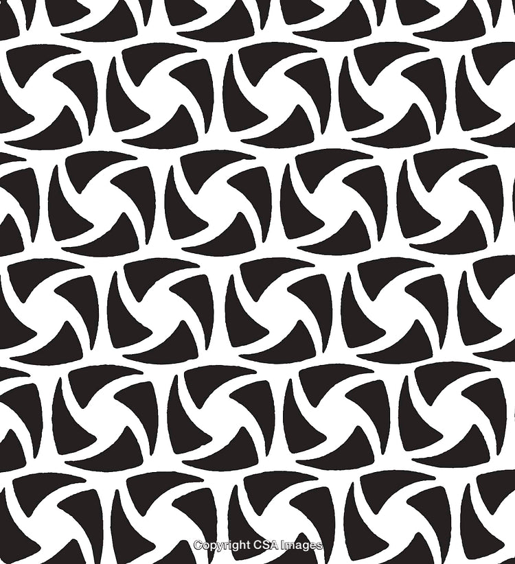 Black and White Abstract Geometric Pattern Background