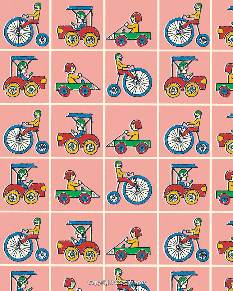 Pattern of Cars and Bikes