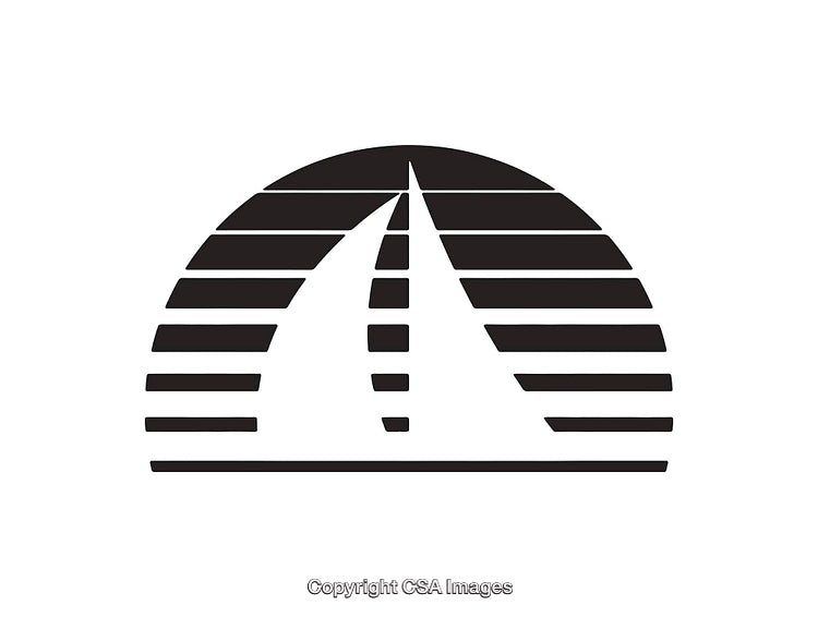 Elegant Black and White Nautical Logo With Sailboat Illustration