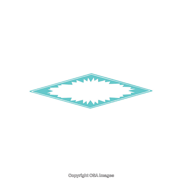 Bright Geometric Starburst Design in Symmetrical Shape and Vibrant Colors