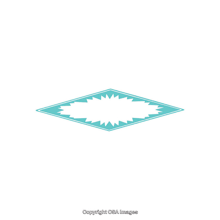 Bright Geometric Starburst Design in Symmetrical Shape and Vibrant Colors