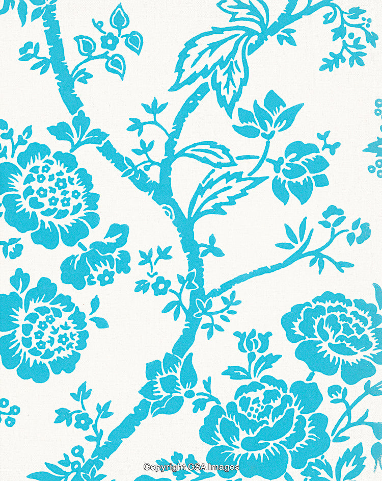 Blue Floral Pattern