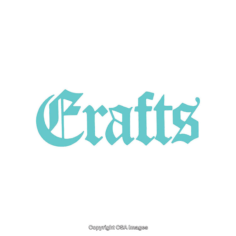 Elegant Gothic Font Style Inscription in Cyan Hue Design