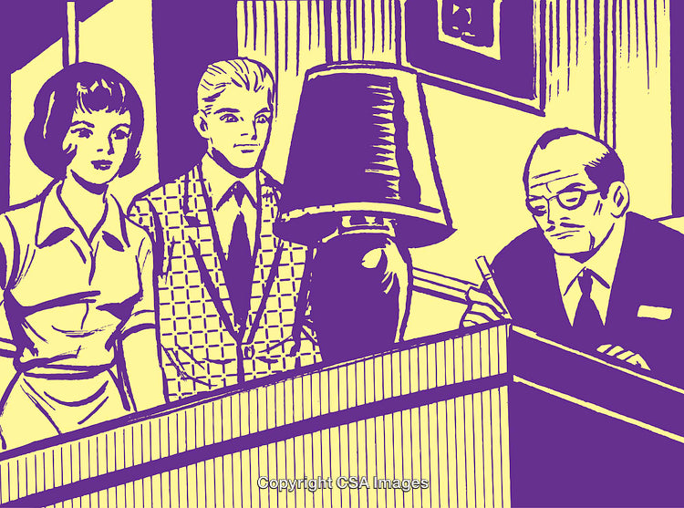 Vintage Illustration of Businessman Writing in an Office Setting