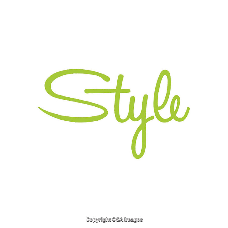 Green Handwritten Style Text on Clean White Background