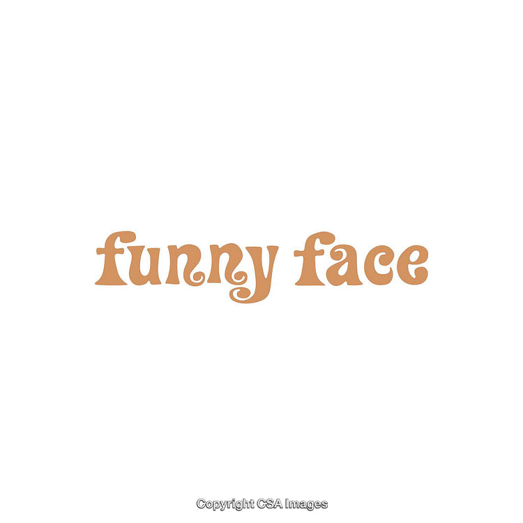 Playful Retro Font Typography Featuring Whimsical Characters on White Background