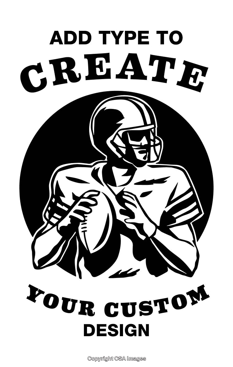 Football Player Design Format