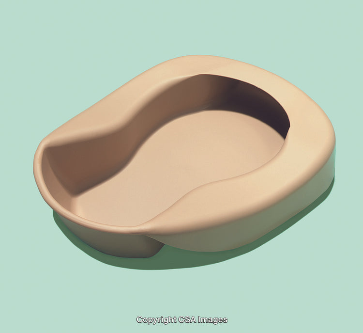 Beige Plastic Object Against Soft Pastel Background Highlighting Design