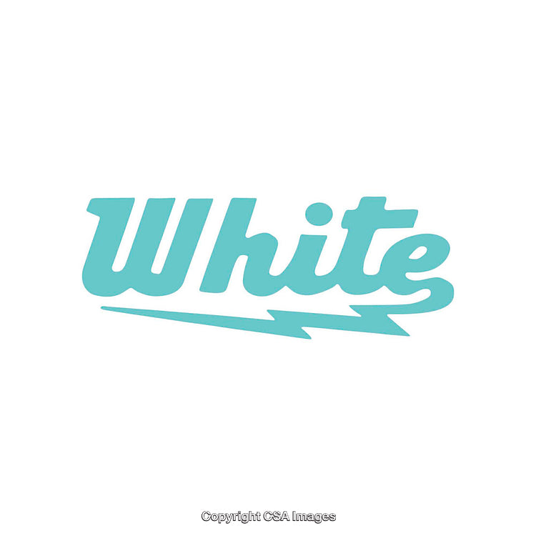 Stylized Teal Script Typography On A White Background