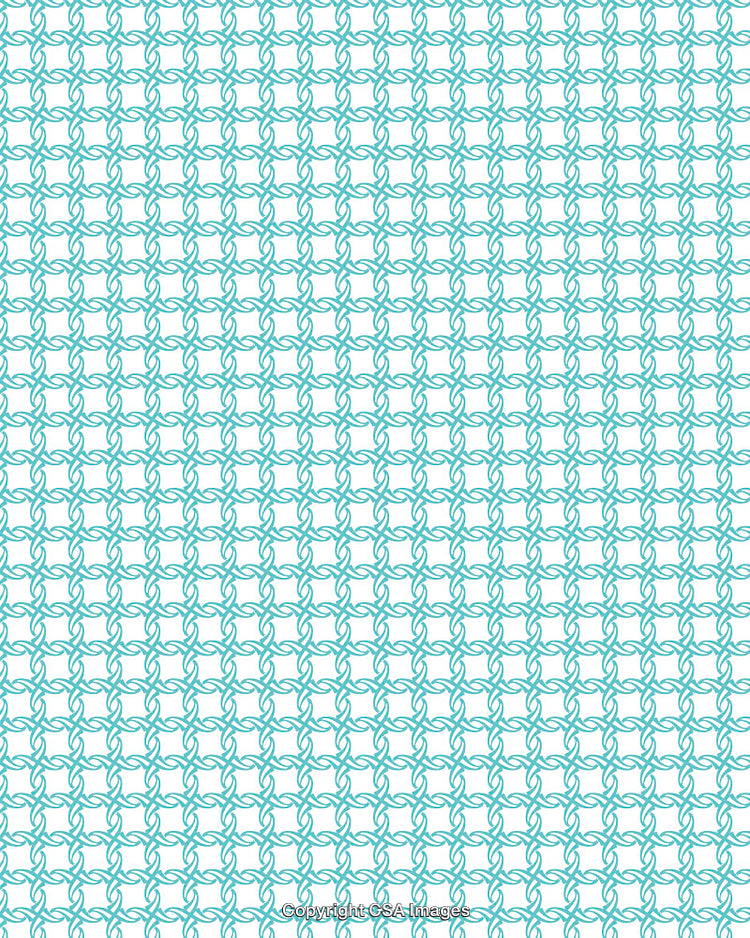 Elegant Blue Pattern with Intricate Abstract Circular Designs